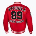 Куртка чоловіча Pitbull West Coast Silverwing Padded Varsity red 3
