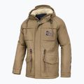 Куртка зимова чоловіча Pitbull West Coast Gunner Hooded Parka dark sand 4