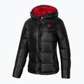 Пуховик жіночий Pitbull West Coast Shine Quilted Hooded black 4