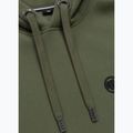 Чоловіча худі Pitbull Small Logo Hooded olive 5