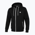 Кофта чоловіча Pitbull West Coast Hooded Zip Small Logo Terry Group black 3