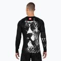 Чоловічий лонгслів пітбуль Rashguard Street Dog чорний 3