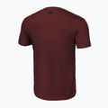 Футболка чоловіча Pitbull West Coast T-S Classic Boxing burgundy 2