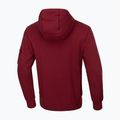 Кофта чоловіча Pitbull West Coast Everts Hooded burgundy 2