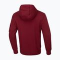 Кофта чоловіча Pitbull West Coast Everts Hooded Zip burgundy 2