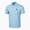 Футболка поло чоловіча Pitbull West Coast Polo Pique Regular light blue