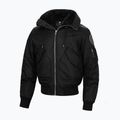 Куртка зимова чоловіча Pitbull West Coast Harvest Hooded Bomber black 5