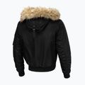 Куртка зимова чоловіча Pitbull West Coast Harvest Hooded Bomber black 6