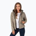 Куртка зимова жіноча Pitbull West Coast Jenell Quilted Hooded dark sand