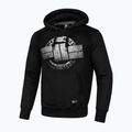 Чоловічий світшот Pitbull West Coast Steel Logo з капюшоном чорний