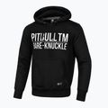 Чоловічий світшот Pitbull Bare Knuckle з капюшоном чорний
