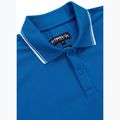 Футболка поло чоловіча Pitbull Polo Pique Stripes Regular royal blue 6