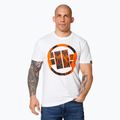 Біла чоловіча футболка Pitbull West Coast Orange Dog 24