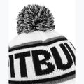 Шапка зимова чоловіча Pitbull Beanie Fleming II white/black 3