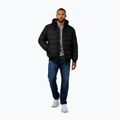 Куртка чоловіча Pitbull Hidden Quilted Hooded black/black 2
