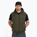 Жилет чоловічий Pitbull Carver Quilted Hooded olive