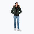 Куртка зимова жіноча Pitbull Azalea Quilted Hooded olive 2