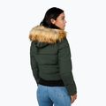 Куртка зимова жіноча Pitbull Azalea Quilted Hooded olive 3