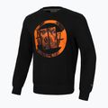 Кофта чоловіча Pitbull West Coast Crewneck Orange Dog 24 black