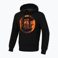 Кофта чоловіча Pitbull West Coast Hooded Orange Dog 24 black