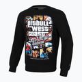 Кофта чоловіча Pitbull West Coast Crewneck Most Wanted black