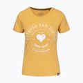 Футболка жіночі Pitbull Heartie pale yellow 4
