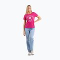 Футболка жіночі Pitbull Heartie raspberry red 2