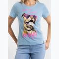 Футболка жіноча Pitbull Synglasses Dog light blue 4