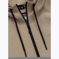 Кофта чоловіча Pitbull Dogwood Hooded Zip Sweatshirt dark sand 3