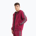 Кофта чоловіча Pitbull Tape Nugget Hooded Zip Sweatshirt burgundy 3