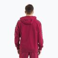 Кофта чоловіча Pitbull Tape Nugget Hooded Zip Sweatshirt burgundy 4