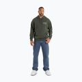 Кофта чоловіча Pitbull Troublemaker Hooded Sweatshirt old green 2