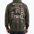 Кофта чоловіча Pitbull Troublemaker Hooded Zip Sweatshirt old green 3
