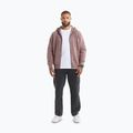 Кофта чоловіча Pitbull Lancaster 2 Hooded Zip Sweatshirt washed burgundy 2