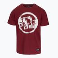 Футболка чоловіча Pitbull Logo Palms burgundy 4