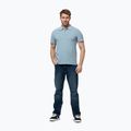 Футболка поло чоловіча Pitbull Washed Polo washed blue 2