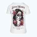 Футболка жіноча Pitbull Santa Muerte Rose white 4