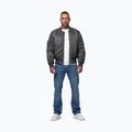 Куртка чоловіча Pitbull Hacket Washed Bomber graphite 2