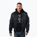 Куртка чоловіча Pitbull Hacket Washed Bomber dark navy