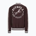 Куртка чоловіча Pitbull Manolito Baseball burgundy 8