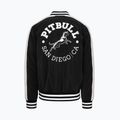Куртка чоловіча Pitbull Manolito Baseball black/white 8