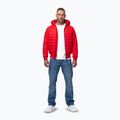 Куртка чоловіча Pitbull Palomar Padded Hooded Hybrid fluo/red 2