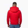 Куртка чоловіча Pitbull Palomar Padded Hooded Hybrid fluo/red 3