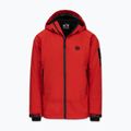 Куртка зимова чоловіча Pitbull Padded Rockfish Hooded fluo/red