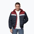 Чоловіча зимова куртка Pitbull Rubio Quilted Hooded dark navy/red 4