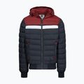 Чоловіча зимова куртка Pitbull Rubio Quilted Hooded dark navy/red 5