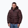 Чоловіча зимова куртка Pitbull Dillon Quilted Hooded burgundy