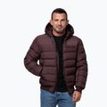 Чоловіча зимова куртка Pitbull Dillon Quilted Hooded burgundy 4