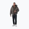 Куртка зимова чоловіча Pitbull Patton Quilted Hooded taupe 2