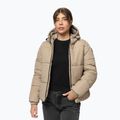 Куртка зимова жіноча Pitbull Vista Quilted Hooded dark sand 5